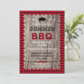 Barbecue et invitation d'anniversaire (Debout devant)