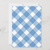 Barbecue Grill Engagement Party Kaart (Achterkant)