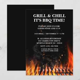 Barbecue Grillen Zomer Kaart