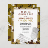 Barbecue Grilling Kaart (Voorkant / Achterkant)