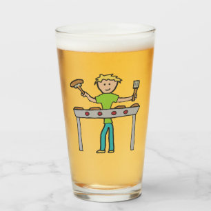 Barbecue Grillmaster BBQ Glas