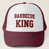 Barbecue King Funny Casquette (Devant)