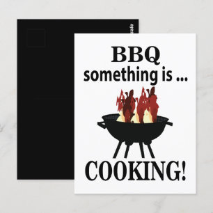 Barbecue Kok Chef Grappig Bbq Briefkaart
