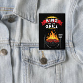 Barbecue Koning van de Grill Button (Insitu)