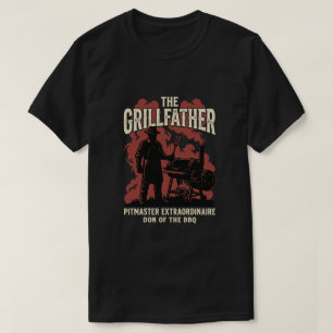Barbecue Master Grillfather Grillen Papa Cadeaus T-shirt