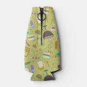 Barbecue Patroon Flesjeskoeler (Achterkant)