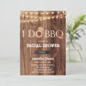 Barbecue rustique Je fais invitation à la douche n (Debout devant)