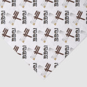 Barbecue Tools Tissuepapier (Detail)