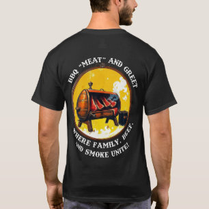 🔥 barbecue "Viande" et Greet T-shirt 🔥