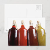 Barbecues, hete sausen briefkaart (Voorkant / Achterkant)