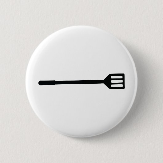 barbecuesnijpictogram ronde button 5,7 cm (Voorkant)
