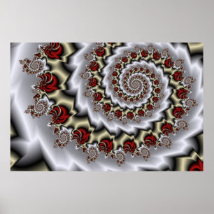 Barbed Nautilus Poster