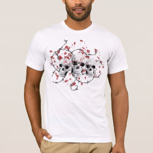 Barbed Skulls T-shirt