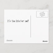 Barbed Wire Country Heart Briefkaart (Achterkant)