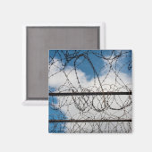 Barbed Wire Fence Magneet (Voorkant / Achterkant)