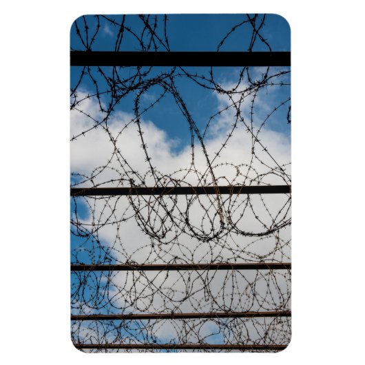 Barbed Wire Fence Magneet (Verticaal)