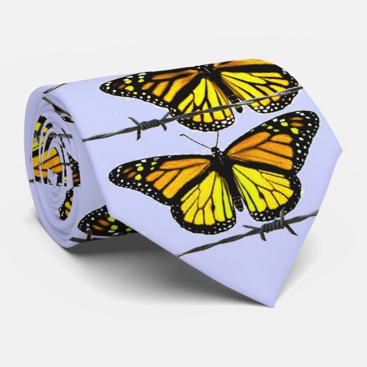 Barbed Wire Monarch Stropdas (Opgerold)