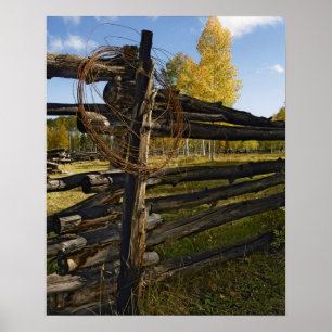Barbed Wire Poster