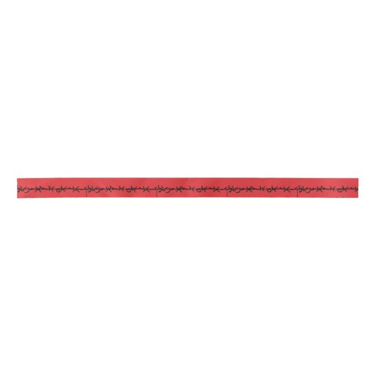 Barbed Wire Ribbon Lint (Voorkant)