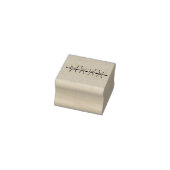 Barbed wire stamp, Stacheldraht  Rubberstempel (Stempel)