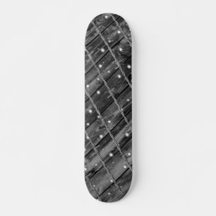 Barbed Wire Wood Plants Skateboard