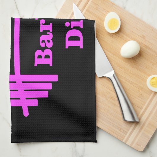 Barbell Diva Gym Towel Theedoek (Quarter Fold)