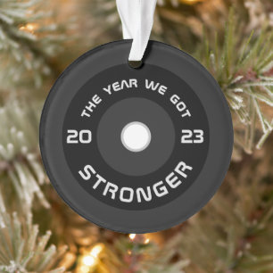 Barbell fitness 2023 personnalisé Noël
