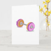 Barbell Kaart (Gele Bloem)