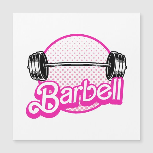 Barbell - roze (Voorkant)