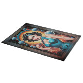 Barbenheimer Retro Fusion Atomic Age Mode Snijplank (Hoek)