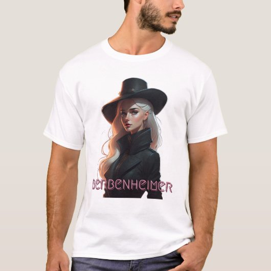 "Barbenheimer" t-shirt (Voorkant)
