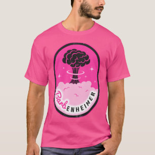 Barbenheimer zwart en hot pink t-shirt