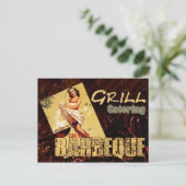 Barbeque - Carte postale (Debout devant)
