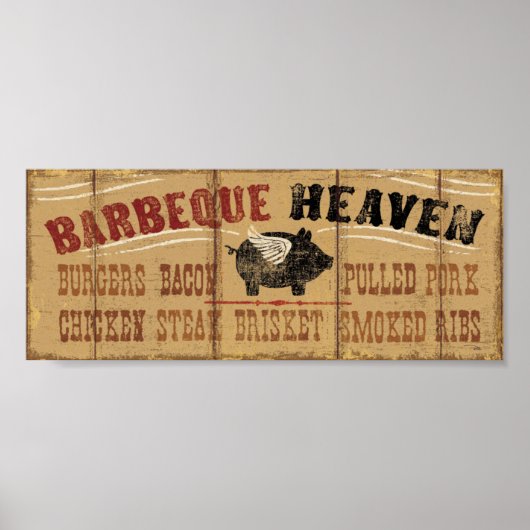 Barbeque Heaven Poster (Voorkant)