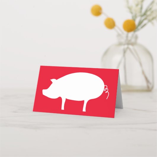 Barbeque Place Cards (Voorkant)