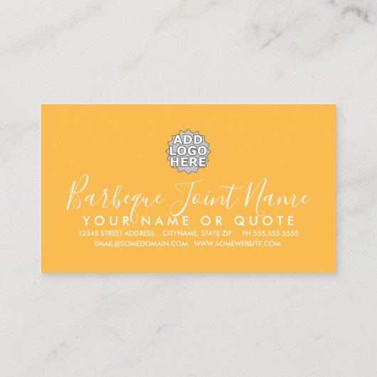 barbeque script visitekaartje (Achterkant)