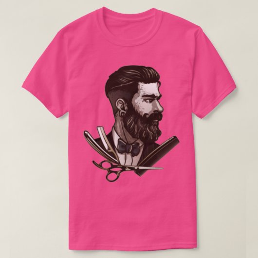 barber 55 1 t-shirt (Design voorkant)