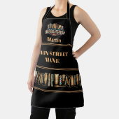 BARBER All-Over Print Apron Schort (Insitu)