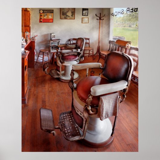 Barber - Alsjeblieft, ga zitten Poster (Voorkant)