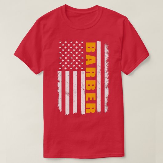 Barber American T-shirt (Design voorkant)