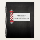 Barber Appointment Book Planner (Voorkant)