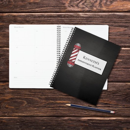 Barber Appointment Book Planner
