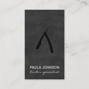 Barber Blade Lush Black Visitekaartje