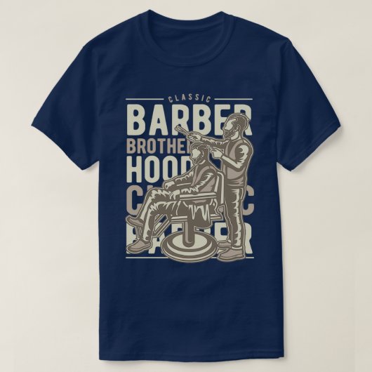 Barber Brotherhood 5 T-shirt (Design voorkant)