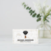 Barber Brush | Winkeleigenaar Visitekaartje (Staand voorkant)