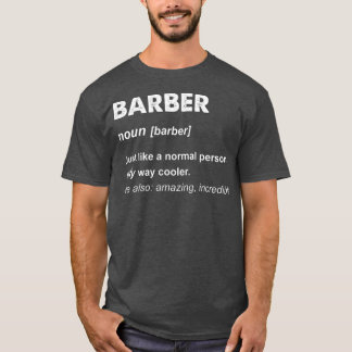 Barber Cadeau classique TShirt