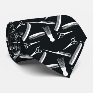 Barber cravate de soins des cheveux