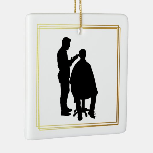 Barber Day Ornament (Rechts)