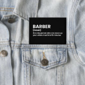 Barber Definition Humor Button (Insitu)