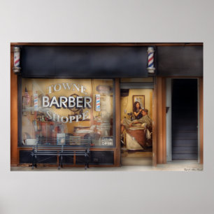 Barber - Een haarsnit krijgen Poster